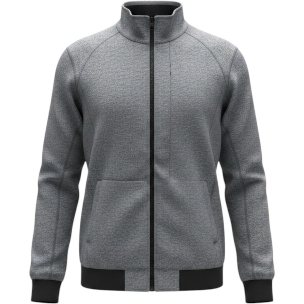 Lululemon Full Zip Jacket Mens XL Gray Excellent 3 Zipper Pockets‎ Mid Weight